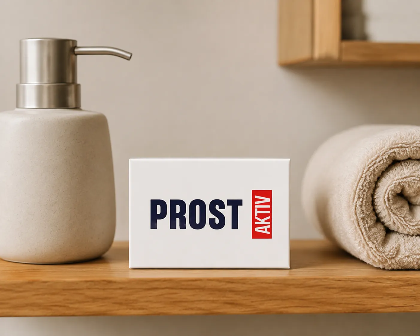 ProstaAktiv — Verpackung im Alltag