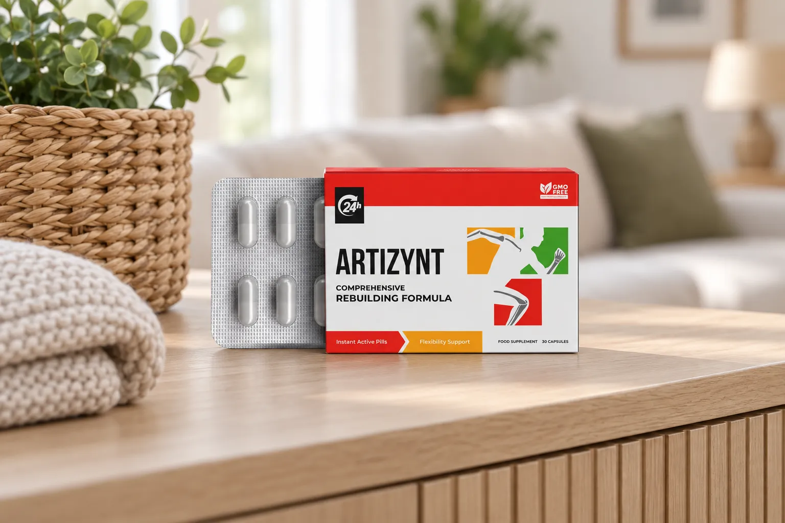 ArtiZynt caps — Verpackung im Alltag