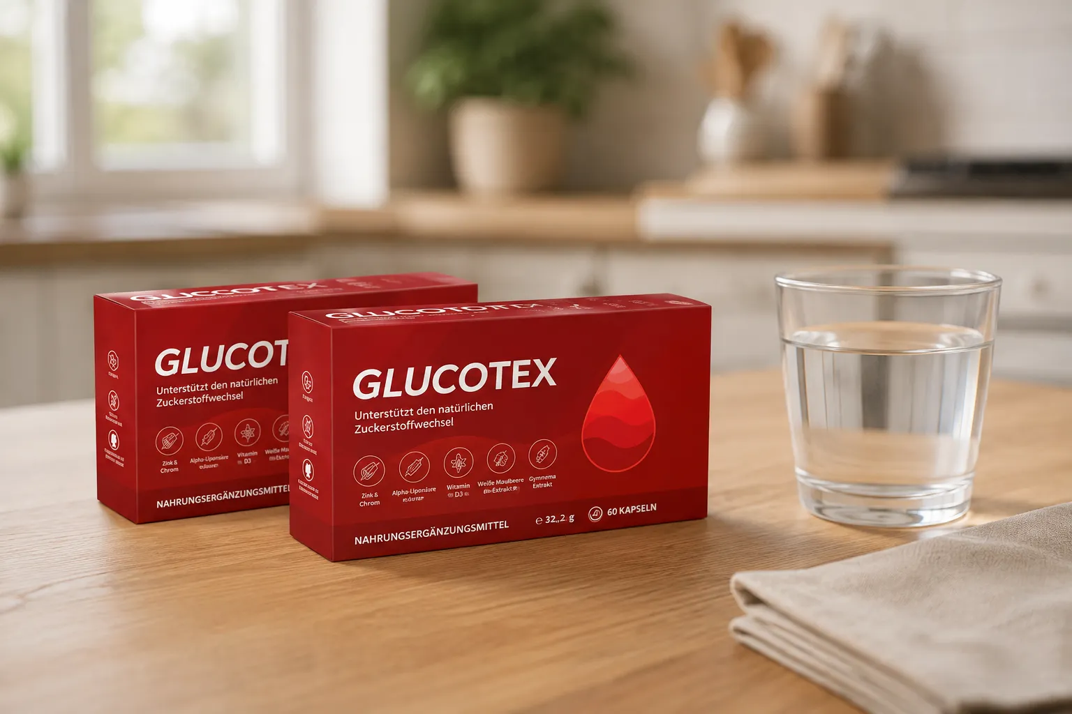 GLUCOTEX — Verpackung im Alltag