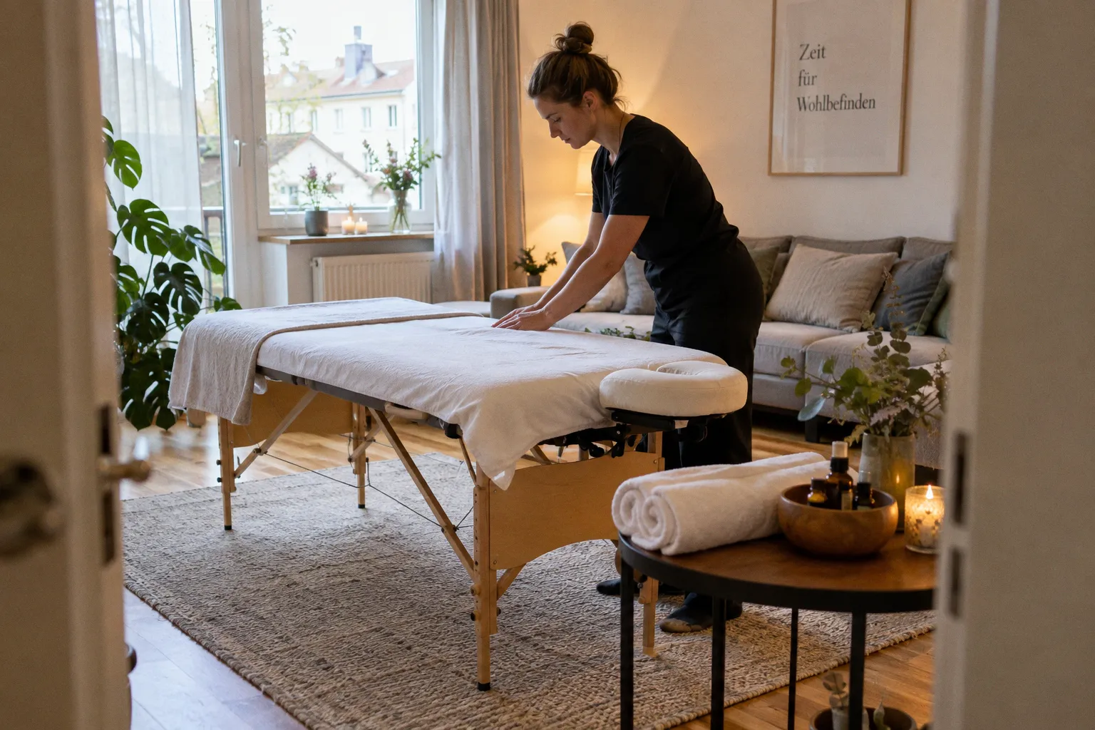 Wellnessmassage zu Hause: Checkliste für die optimale Vorbereitung